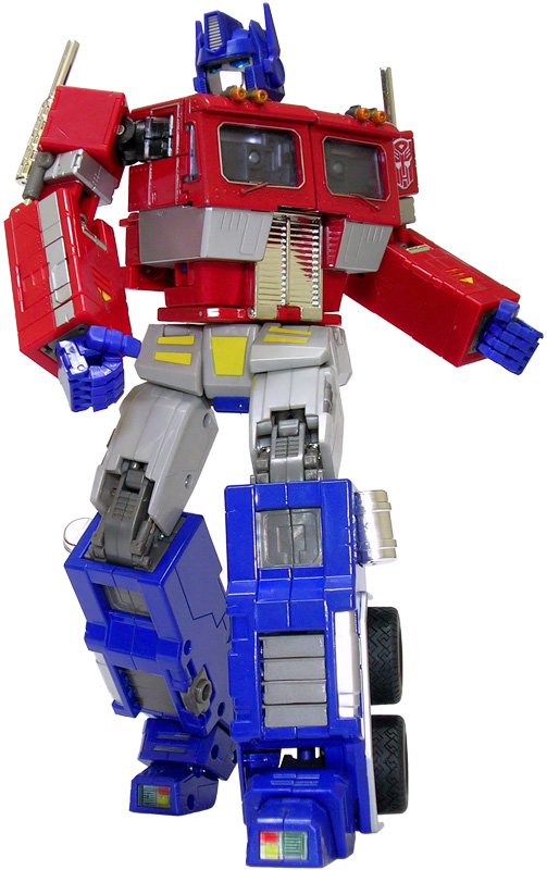 this is a lego style transformer toy