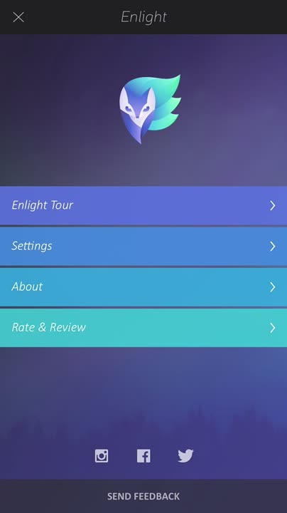 a screen s of the flight app