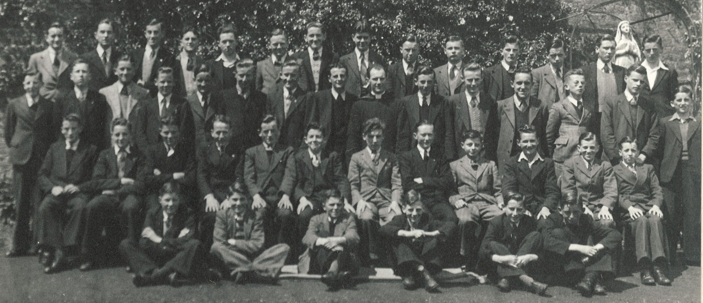 an old po of men in suits and ties