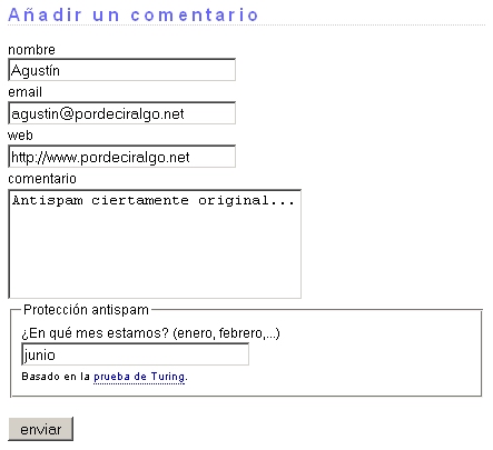 the language menu of a web page, including text and lines