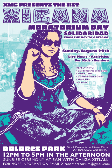 the poster for a live music event featuring a woman with sunglasses