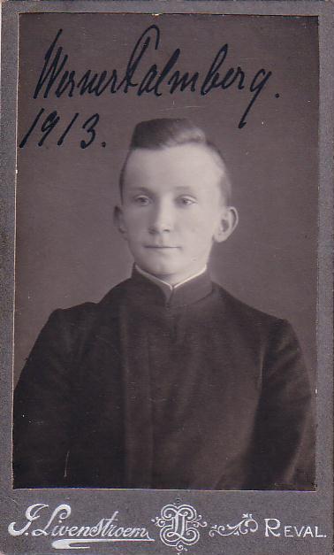 an old black and white po of a boy in a catholic order