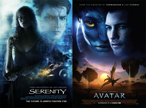 the movies with their main actors are shown in their posters