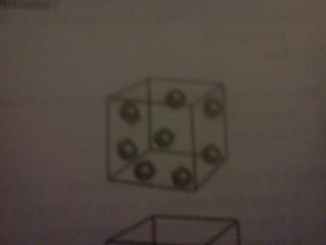 a drawing of four intersecting cubes with a rubel box inside it