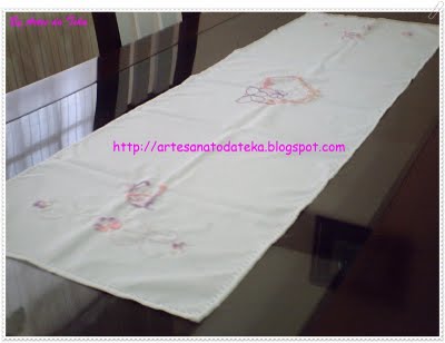 an ironing board with floral design on it