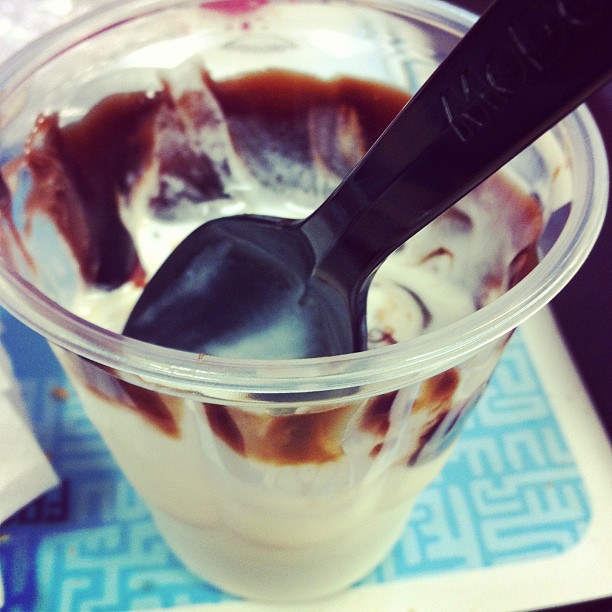 a picture of a dessert in a plastic cup