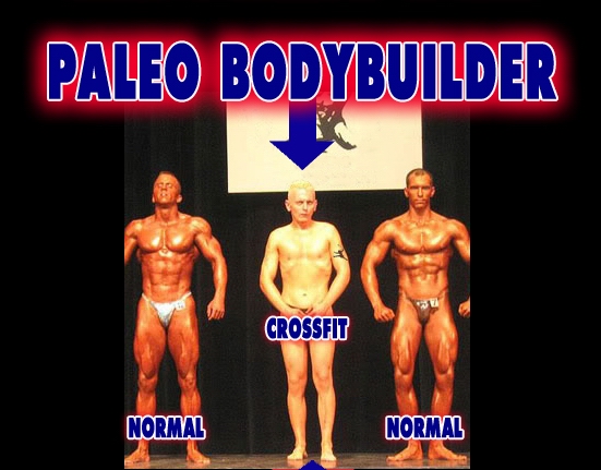 some bodybuilers are showing their size at a competition
