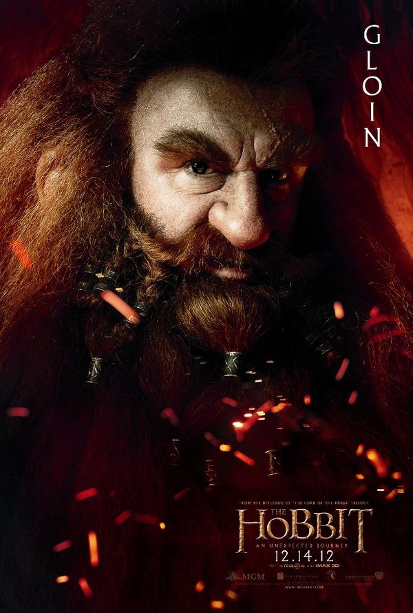 a character in a movie poster for the hobbit movie