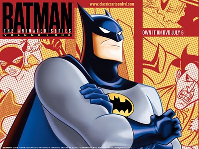 batman ve print ad features batman as the hero for the day
