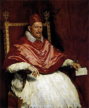 a painting of pope francisco de bosco is shown