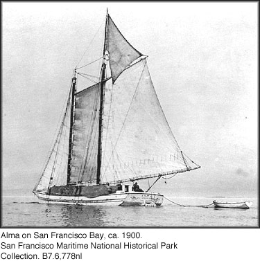 an old po with a sailboat and a boat