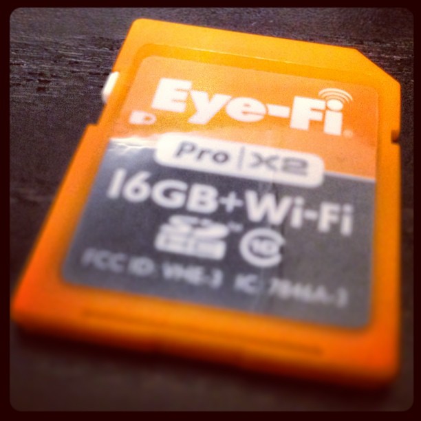 a picture of the closeup of an eye - fi micro sd card