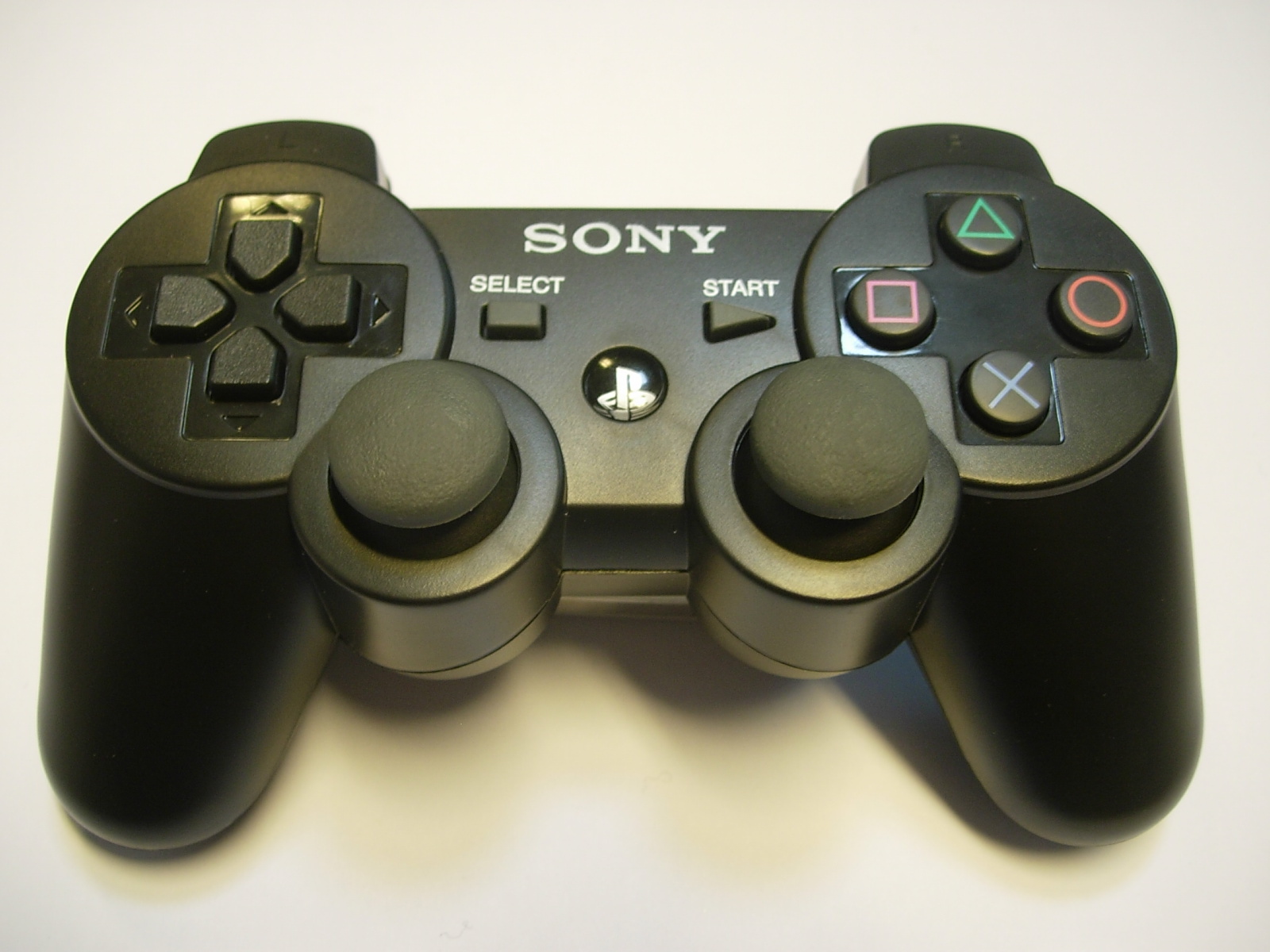 two game controller's on a white background