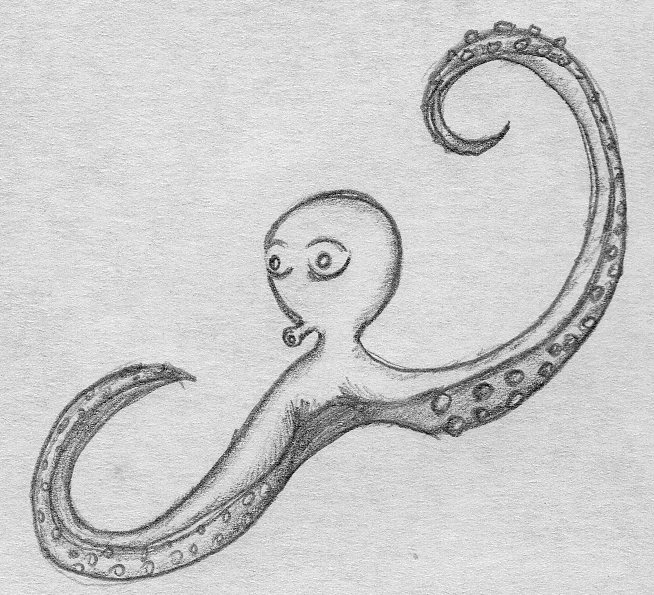the letter c is made up of an octo