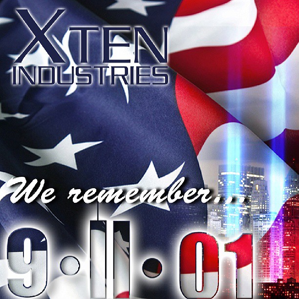 an american flag with the words xen industriess