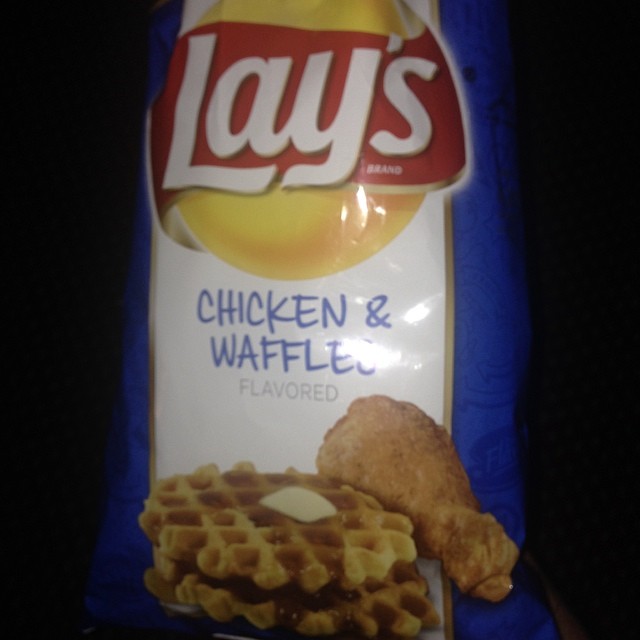 lay's chicken and waffle crispies are now available