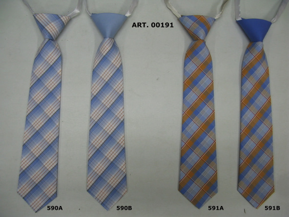a picture of three different ties that are blue and white