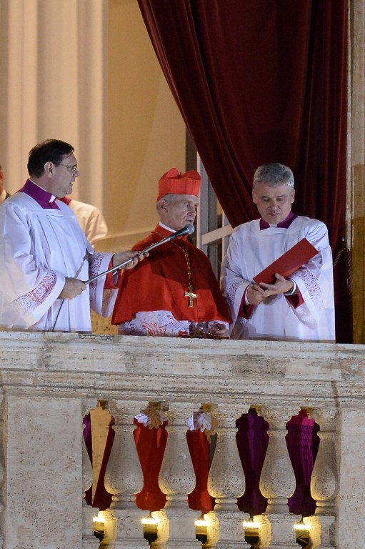the cardinal of rome is at a ceremony