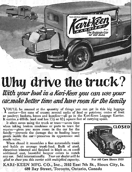 an old fashioned advertit for truck, or truck