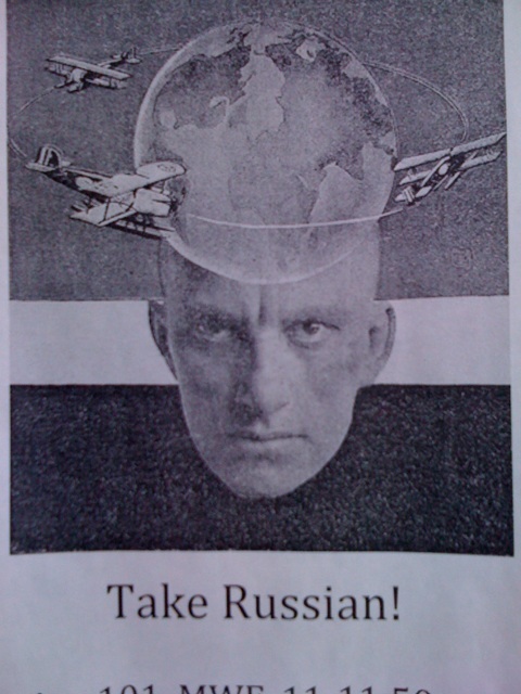 a newspaper cover with a graphic of a man with an image of the earth on it's head