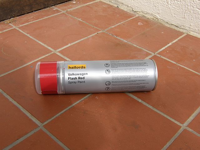 an unopened tube of harros on the floor