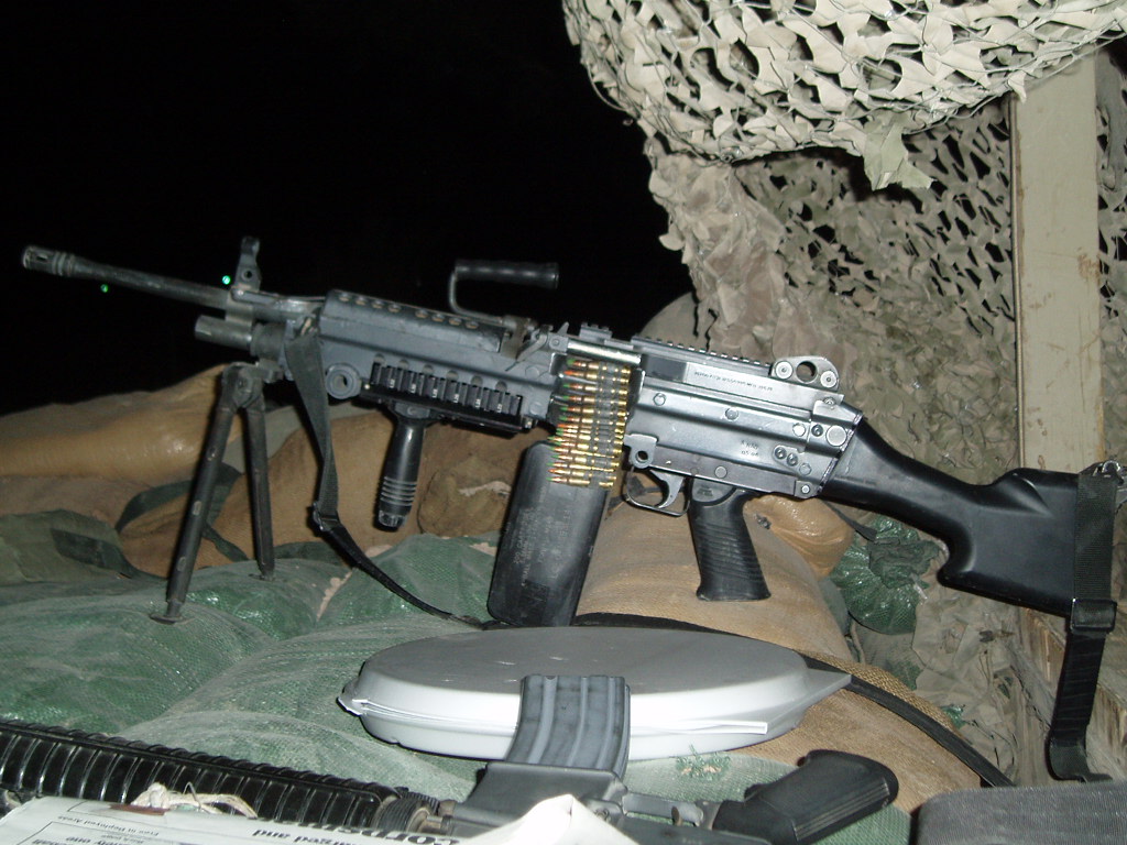 an ak - k9 rifle on display in a store