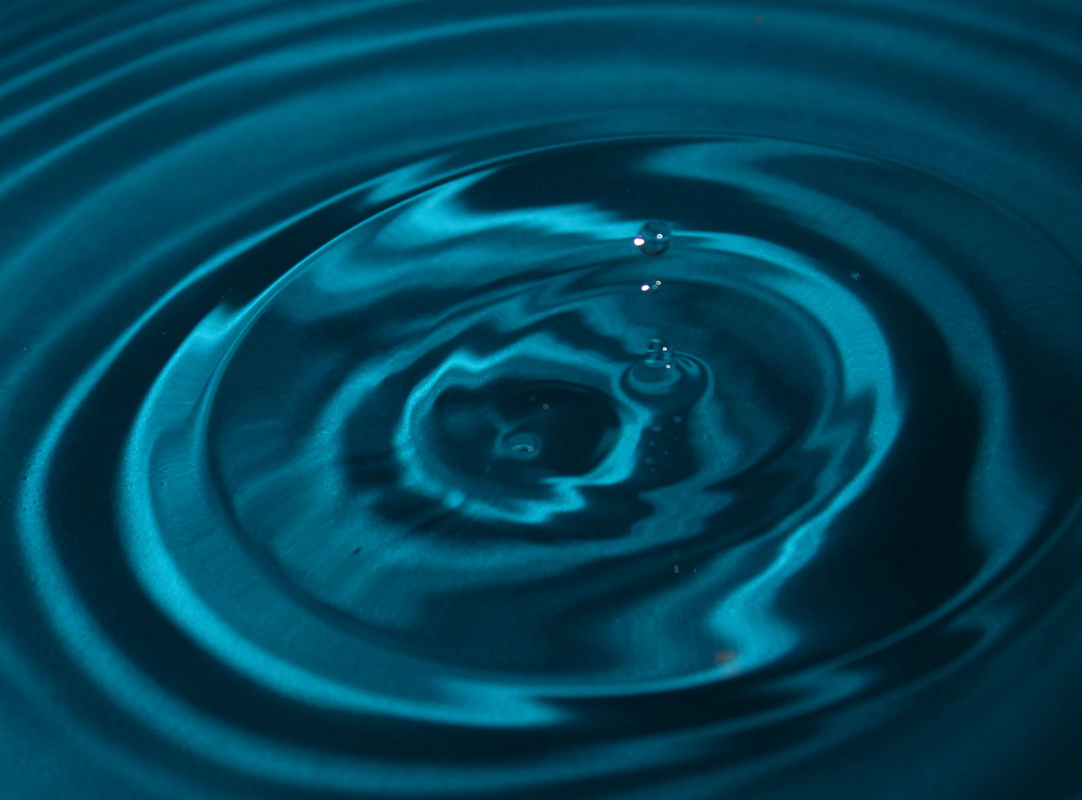 a circular object that appears to be swirling water