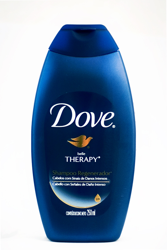 dove body lotion that says therapy