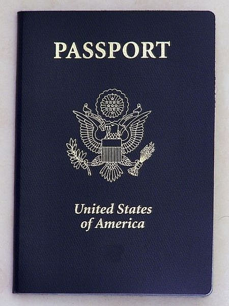 a passport with the united states of america