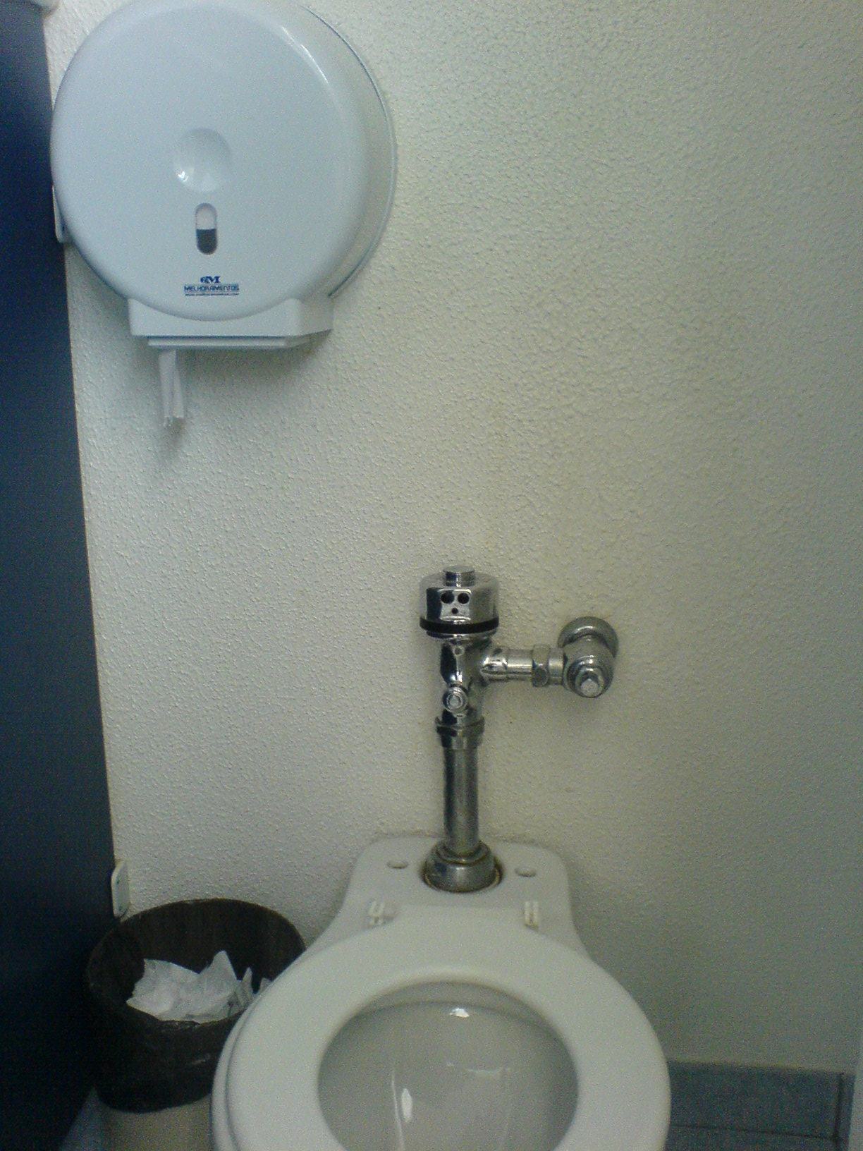 a close up of a toilet with the seat lifted
