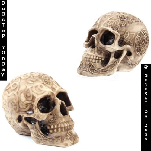 an image of a pair of skulls that are for a decoration