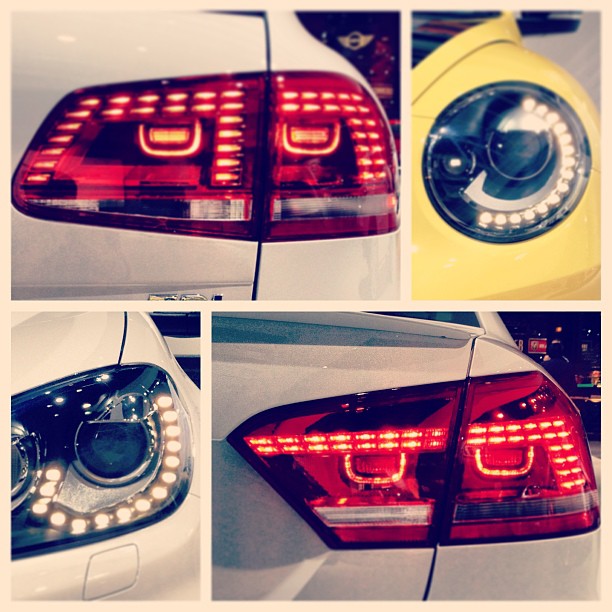 an image of the tail lights and tail light on a car