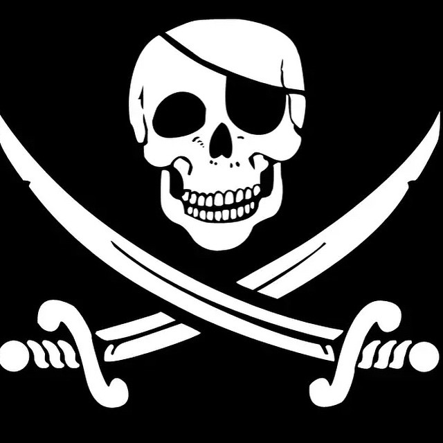 the skull and crossed sabers symbol is shown