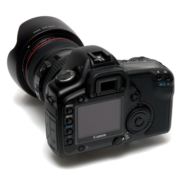 the canon eos1 with a 50mm lens attached to it