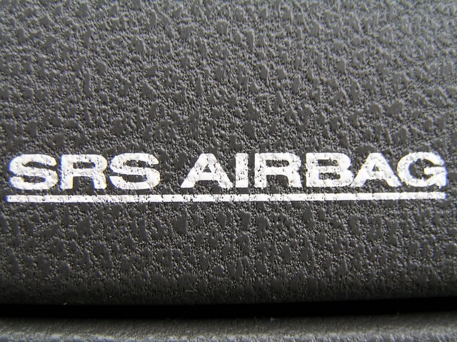 the srs airbag with its name engraved on it