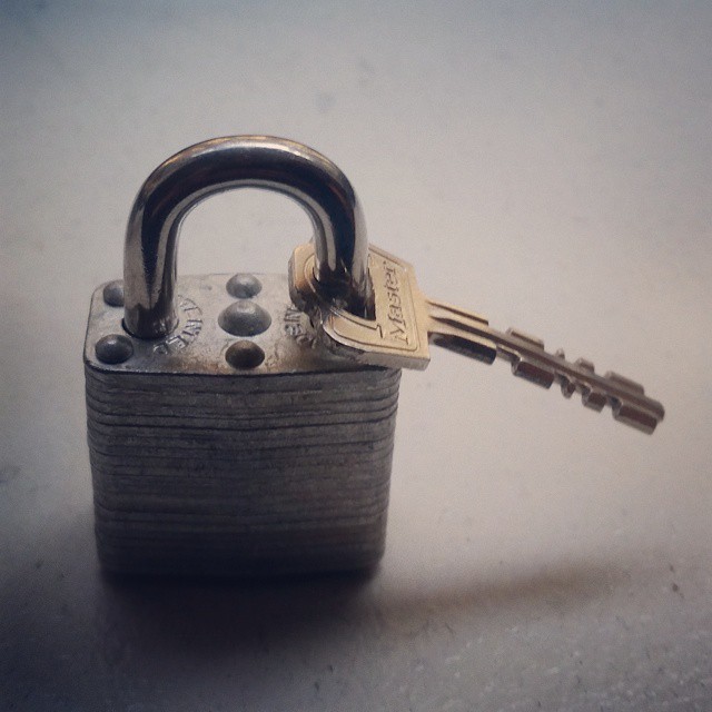 a combination combination lock with a bunch of keys