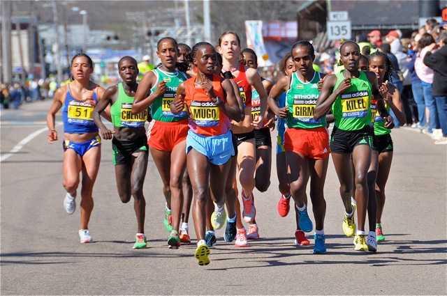 an image of women running in the marathon