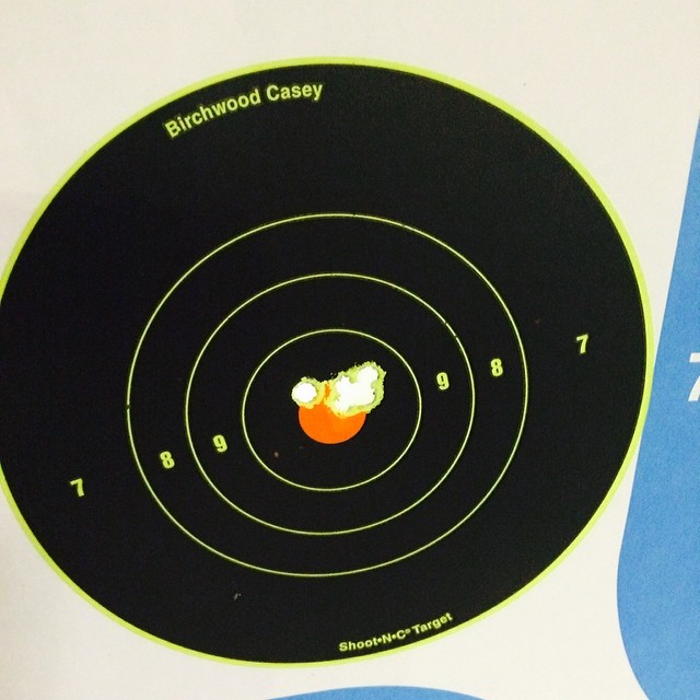 a bulls eye s is being displayed at the event
