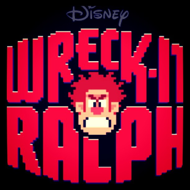 a character with the text wreck in red