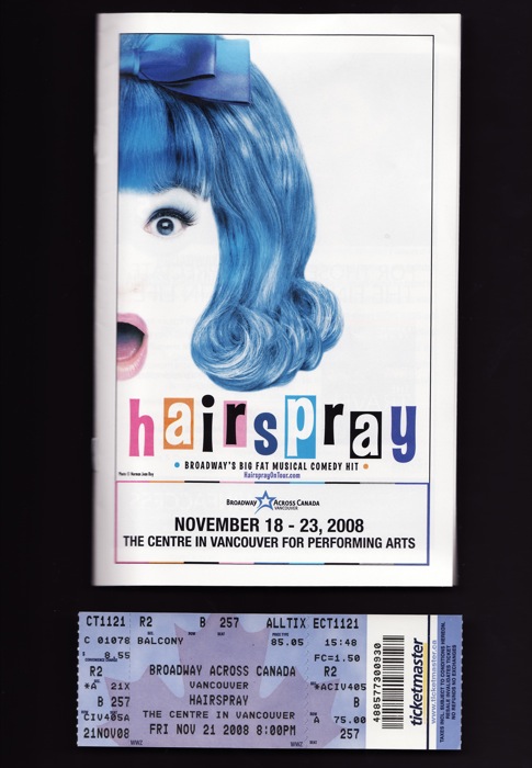 a flyer with the date for hair stylist