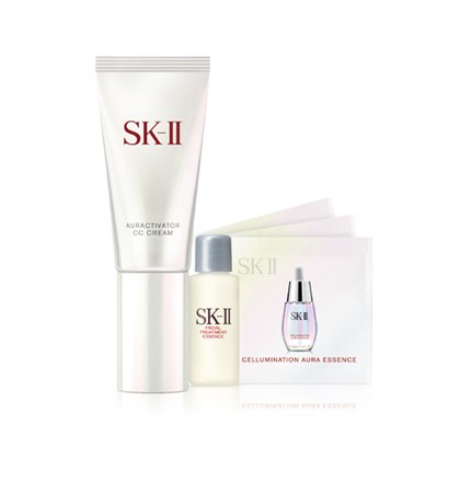 the skin care kit contains moist products