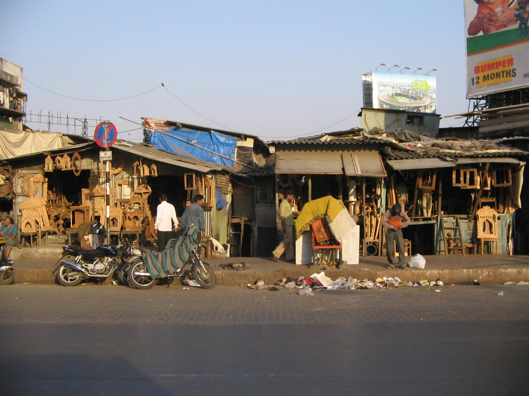 a few buildings that have been destroyed