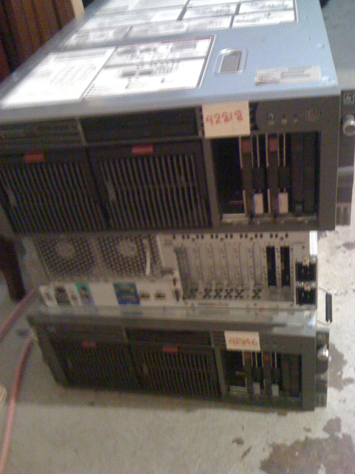 the new hp enterprise servers, they are still attached to each other