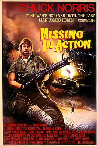 the poster for the movie missing injection, starring chuck north