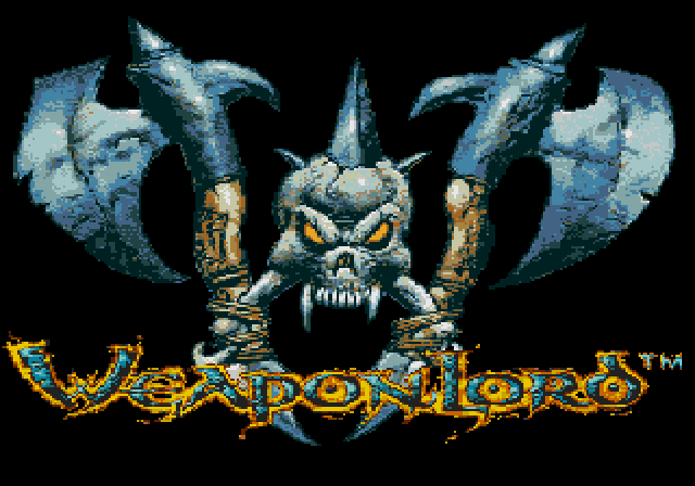 a pixel - drawing of the logo for weaponlords