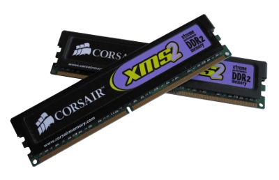 two 16gb ram modules from corsair and core 4