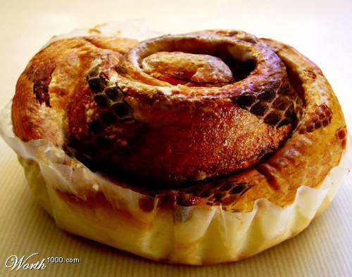 a pastry with chocolate icing and chocolate chips