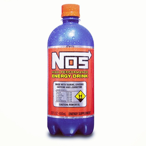 no 5 energy drink is shown on a white background