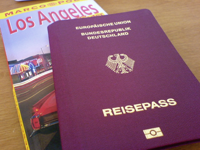 two passports on top of one another