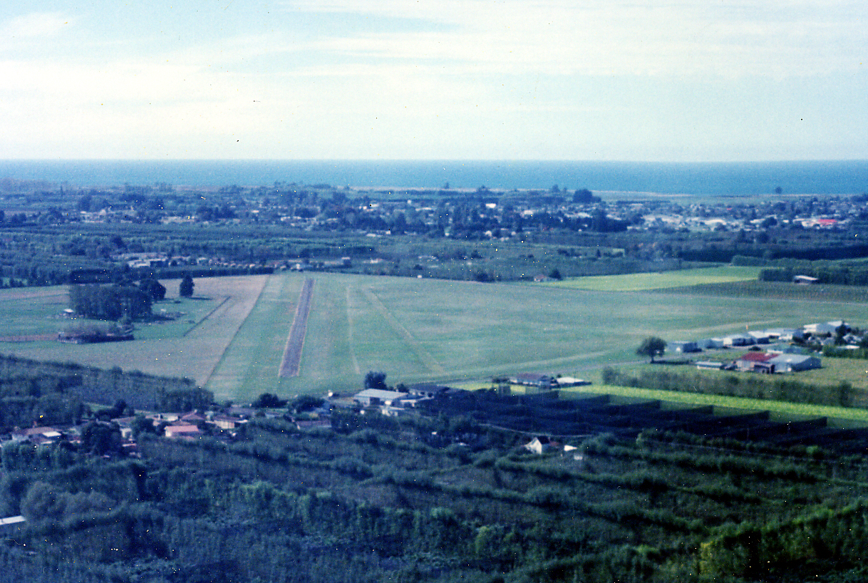 an aerial view of a rural country area